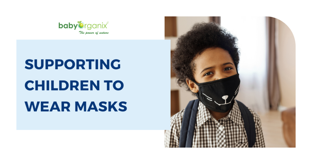 supporting children to wear masks